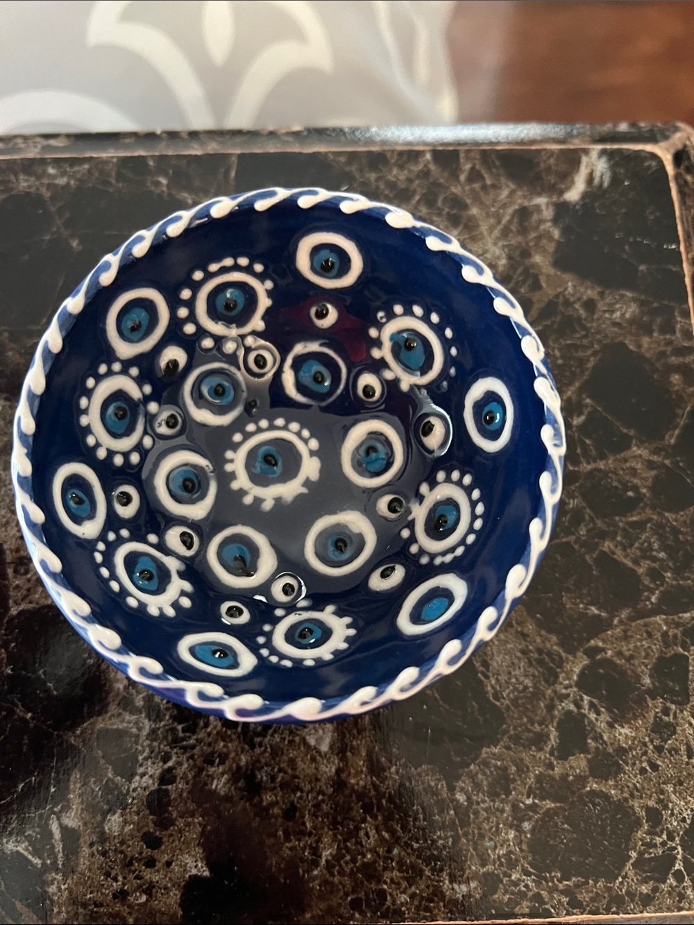 NWT EVIL EYE BOWL HANDMADE